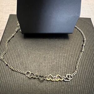 Paparazzi Silver Heart Anklet